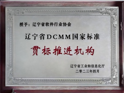 DCMM贯标推进机构
